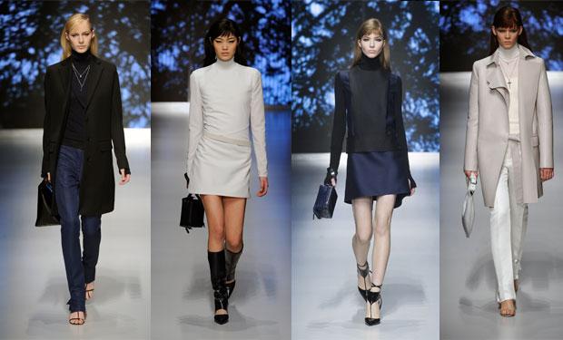 امرأة Salvatore Ferragamo لخريف 2013: قويّة تحب الهندسة! 