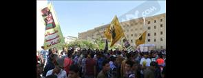 طلاب الإخوان بالأزهر يفتحون الطريق أمام الجامعة ..ويعلنون التظاهر غدا