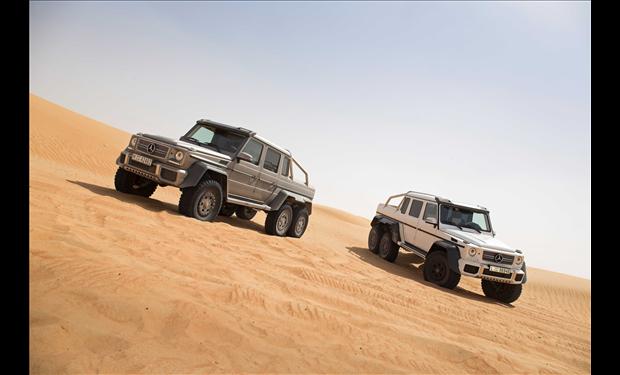 مرسيدس G 63 AMG 6*6 أغلى سيارة تقدمها مرسيدس