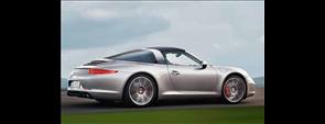 بورشه 911 Targa الجديدة بدون سقف زجاجي