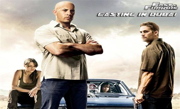 البدأ فى تصوير الجزء السابع من فيلم Fast and Furious فى الامارات