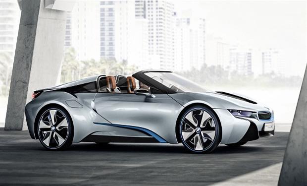 BMW تستعرض التصميم الثورى لسيارة i8 