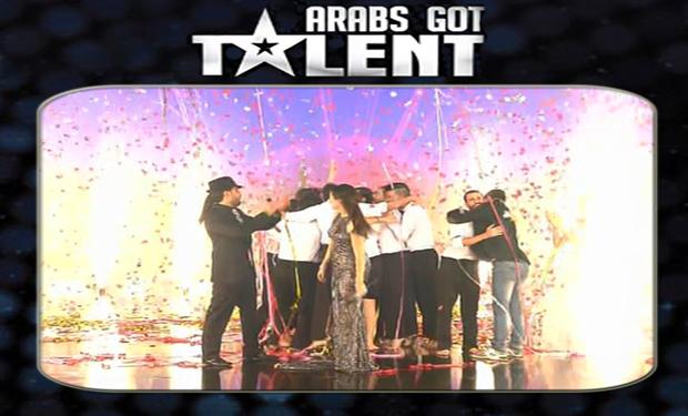 500 الف ريال وكرايسلر 300 سى 2013 لفريق سيما بطل Arabs got talent