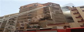 انتداب المعمل الجنائي لمعاينة حريق عقار بميدان المحكمة بمصر الجديدة
