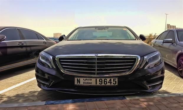 مرسيدس تختبر اس كلاس 2014 فى الاجواء الاماراتيه