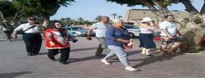 الفوج السياحي الإيراني يغادر الغردقة متجهًا إلى القاهرة لاستكمال برنامجه