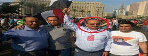 نجل شقيق ''المخلوع اليمني'' في ''التحرير'' يهتف برحيل ''مرسي والإخوان''