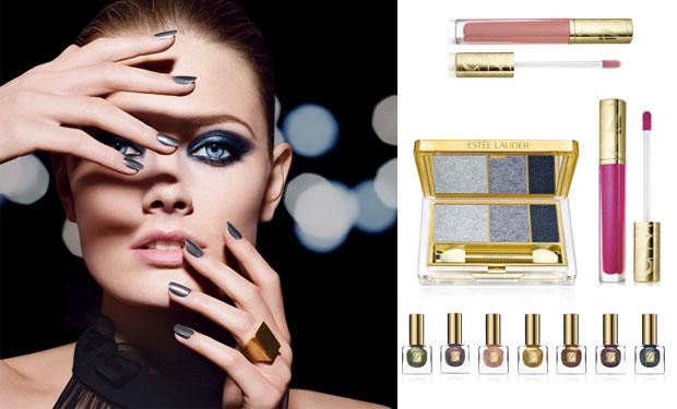 مكياج خريف 2013 من Estee Lauder: اللمسة المعدنية الجريئة 