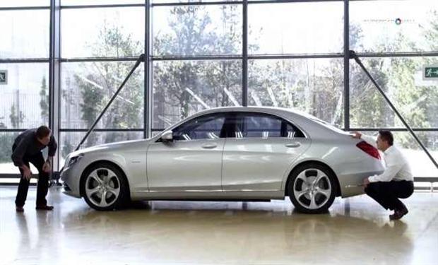 مرسيدس تعرض تصميم موديل S600 الفاخر