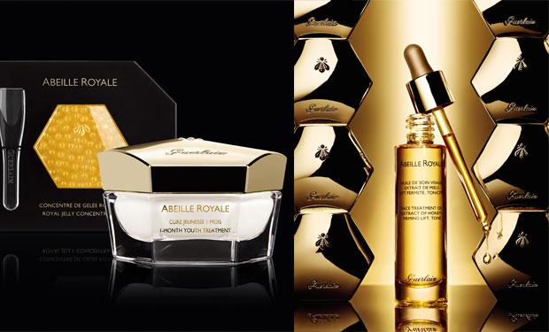 قوة العسل لمحاربة التجاعيد تكشفها Guerlain في كريم Abeille Royale