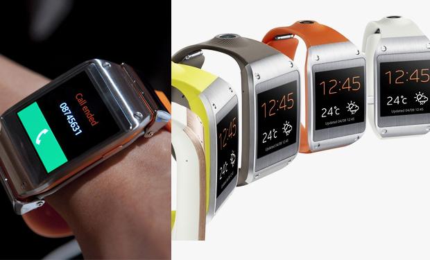 الكشف عن الساعة الذكية Samsung Galaxy Gear