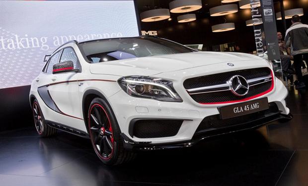 وحش مرسيدس GLA 45 AMG يزأر في ديترويت