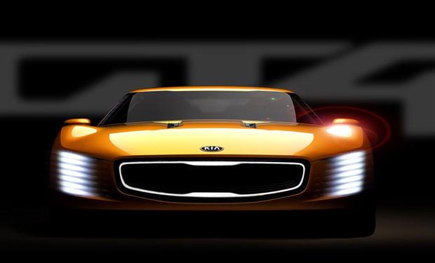 كيا GT4 Stinger Concept الاختبارية تشرق في ديترويت