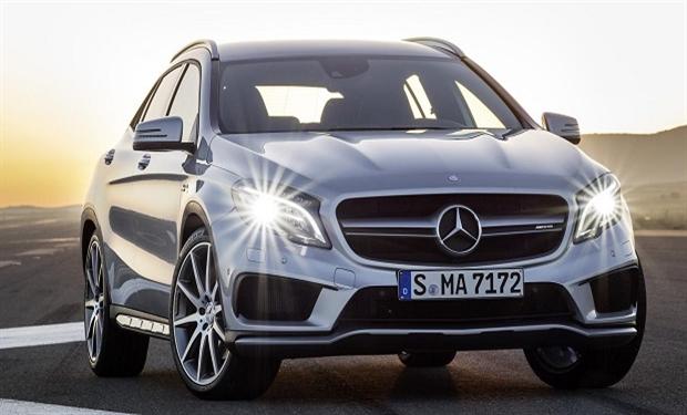 مرسيدس GLA 45 AMG تتلألأ في ديترويت