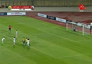 الهدف الثاني للزمالك أمام الشبيبة عن طريق عيد من ضربة جزاء 