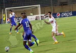 تصويبة خطيرة من باسم مرسي كادت تدون هدفا للزمالك 