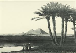 الاهرمات سنة 1880