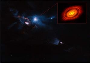 بالصور: تلسكوب يلتقط لحظة مذهلة في الفضاء: ولادة كوكب