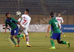 مباراة الزمالك والمقاصة في الدوري العام