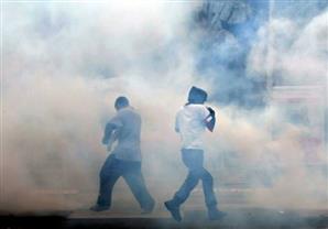 الأمن يفرق مسيرة أنصار الإخوان في عين شمس بالغاز والخرطوش