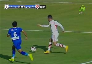 الهدف الثاني للزمالك في مرمى الأسيوطي عن طريق حازم إمام