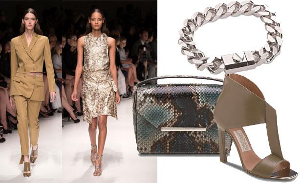 Salvatore Ferragamo تقدم النقاء والإثارة معاً لربيع 2014