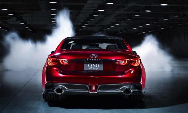 استمع لصوت محرك انفينيتى Q50 Eau Rouge