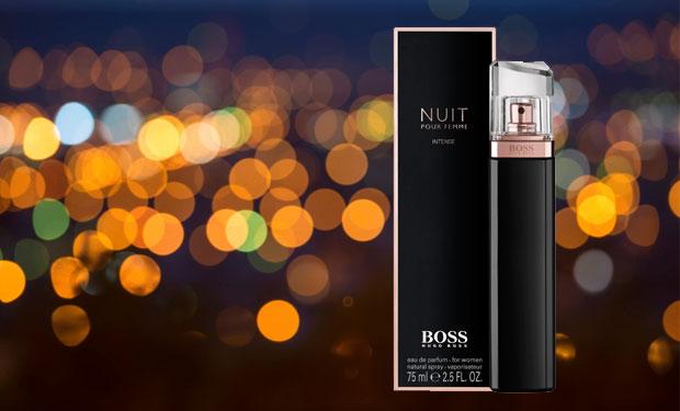 عبق الأنوثة الليلي من Boss Nuit Intense بالدراق والياسمين 