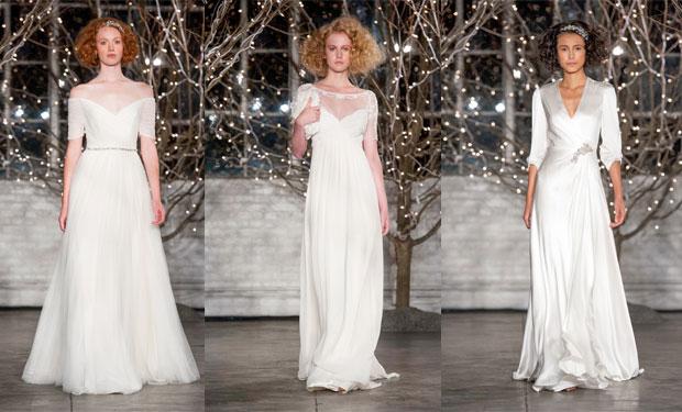 عروس Jenny Packham: لا تهوى التنانير المنفوشة 