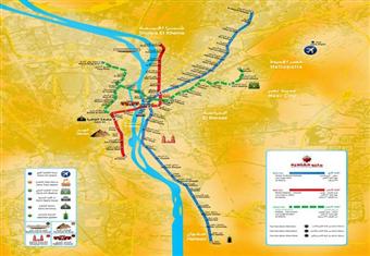 المترو: وضع اسم ''مبارك'' على الخريطة بالموقع الإلكتروني خطأ غير مقصود