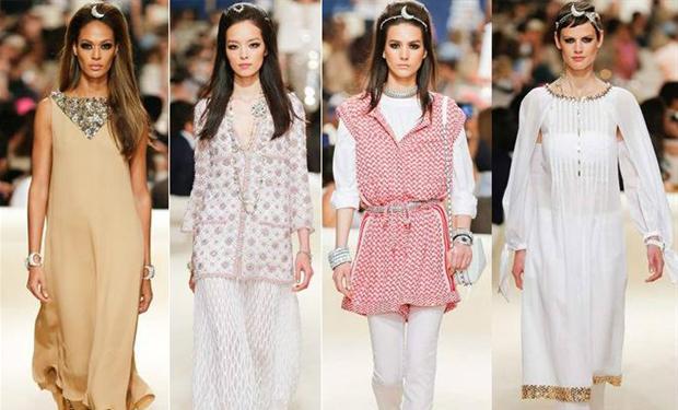 Chanel Cruise من دبي: حقيبة غالون البترول وحذاء علاء الدين! 