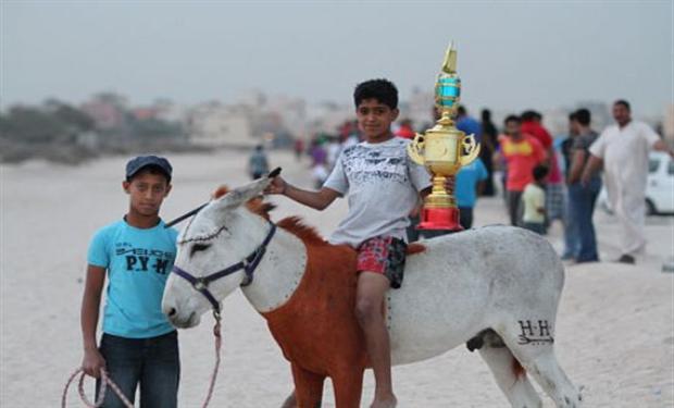 البحرين تقيم أول مضمار سباق للحمير 