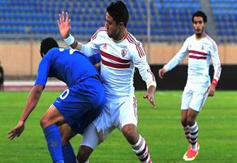 نهاية الشوط الأول.. الزمالك في الصدارة والشرطة تراقب بتروجيت