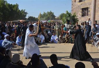 ''التحطيب''.. الجنوب يتحدث عن احتفالات العيد ''صور)