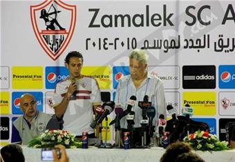 مرتضى منصور يقدم 17 صفقة للزمالك في مؤتمر صحفي