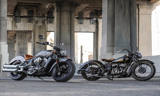 "إنديان موتورسايكل" تعيد إحياء الدراجة النارية Indian Scout