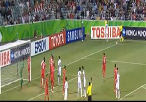 أهداف مباراة (العراق 2 - فلسطين 0) بكأس آسيا