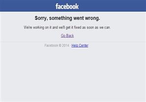 عودة الخدمة بـ ''فيسبوك'' بعد تعرضه لعطل تقني