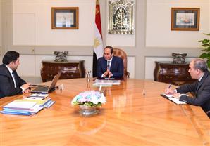 السيسي يبحث مع وزير الري آخر تطورات قضية سد النهضة الأثيوبي