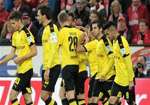 بالفيديو- دورتموند يفوز على ماينز في الدوري الألماني 