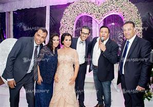 بالصور. محمد فؤاد وبوسي يشاركان في حفل زفاف نائب رئيس النادي الإسماعيلي