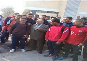 الهدهد يطمئن على أوضاع الطلاب خلال جولته التفقدية لمدينتي البنين والبنات     