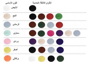 تعلمي كيفية تنسيق ألوان ملابسك بطريقة جذابة-انفوجراف