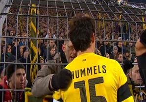  شاهد رد فعل جمهور دورتموند بعد احتلالهم المركز الأخير 