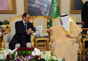 بالصور.. كيف استقبلت السعودية الرئيس السيسي فور وصوله؟