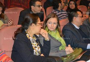 بالصور.. فنانون وإعلاميون في افتتاح أسبوع أفلام السينما الفلسطينية بالقاهرة