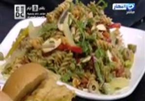 طريقة عمل سلطة المكرونة بالريحان والطماطم ساندوتش فراخ بالتتبيلة مع الشيف علاء الشربيني