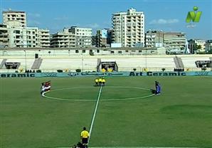 دقيقة حداد على روح حسن الشاذلي وعز الدين يعقوب قبل مباراة دمنهور والأهلي 