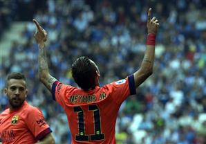 أهداف مباراة برشلونة ( 2-  اسبانيول 0) الدوري الإسباني