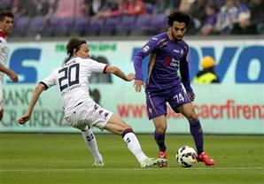 بالفيديو- رأسية ضائعة ومهارات فردية.. في ملخص لمسات صلاح أمام كالياري